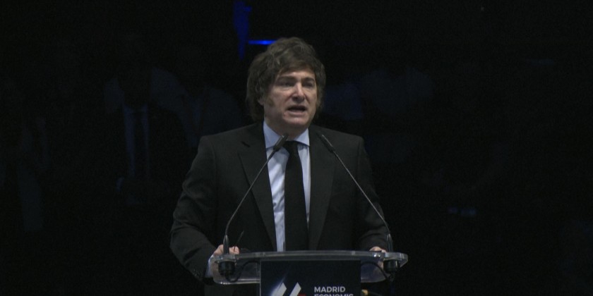Argentina's Milei speaks at Madrid Economic Forum | Myanmar